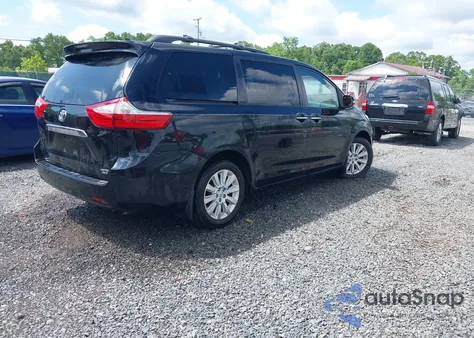 2015 Toyota Sienna Xle/Limited из США, поврежденный, VIN 5TDDK3DC0FS109212